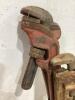 BUNDLE OF RIDGID PIPE WRENCHES (2) 24" & 18" - 3