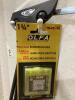 SHOP BOX OF MISCELLANEOUS W/ DRILL BITS, WRENCHES, HAMMERS, HANDSAW, PILERS & MISCELLANEOUS - 18