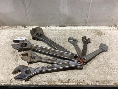(7) BUNDLED WRENCHES - SAE