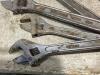 (7) BUNDLED WRENCHES - SAE - 2