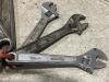 (7) BUNDLED WRENCHES - SAE - 4