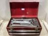 2-DRAWER STEEL TOOL CHEST W/ CONTENTS - 2