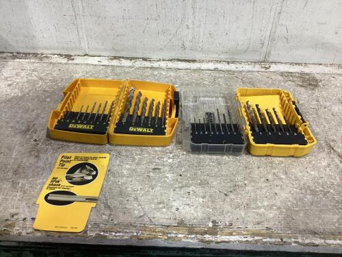 (2) DEWALT DRILL BITS