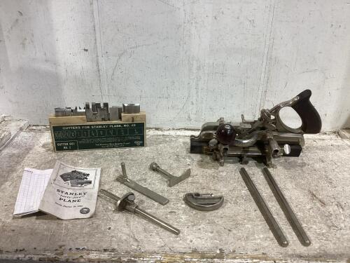 STANLEY FORTY-FIVE PLOW PLANE SET