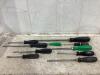 (10) SNAP-ON SCREWDRIVERS