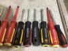 MILWAWKEE TOOL BOX OF MIXED SCREWDRIVERS - 4