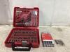 CRAFTSMAN ASSORTED BITS SET & MILWAWKEE 5PCS CARBIDE HAMMER DRILL BITS