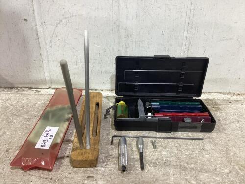 (2) KNIFE SHARPENING SETS?