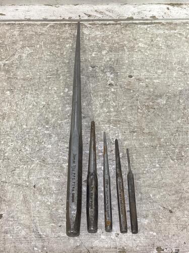 (5) SNAP-ON PUNCHES