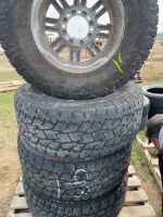 Truck, tires and rims