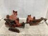 (2) RIDGID BENCH CHAIN VISES