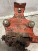 (2) RIDGID BENCH CHAIN VISES - 2