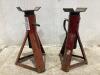 (2) AXLE STANDS