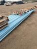 Stack of used metal sheeting - 2