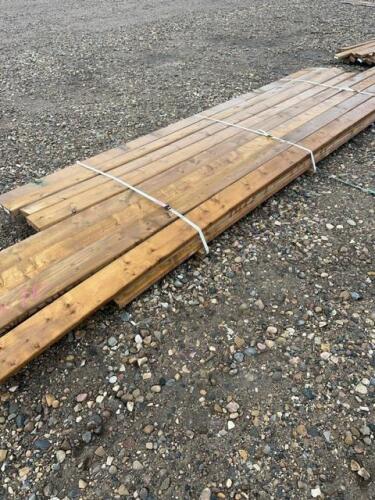 Lift of treated 2 x 6