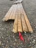 Lift of treated 2 x 6 - 2