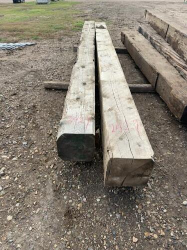 (2) 12 x 12 Treated timbers