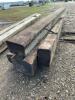 Stack of creosote timber - 2