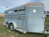 16 foot Sandhills Bumper Pull stock trailer - 8