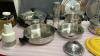 BOX OF STAINLESS PANS, &ldquo;LIFETIME&rdquo; ELECTRIC FRYPAN, SLAP CHOP SPLATTER SHIELD ETC - 2