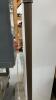 ANTIQUE FLOOR LAMP - BRASS & GLASS - 4