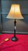 METAL SLIM BASE TABLE LAMP W/ SHADE - 4