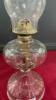 CLEAR GLASS KEROSENE LAMP - 2