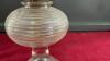 CLEAR GLASS KEROSENE LAMP - 3