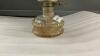 SMALL KEROSENE LAMP - GLASS BASE - 2
