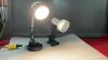(2) DESK LAMPS