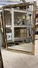 WALL MIRROR W/ DECORATIVE BEVELLLING
