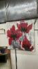 LARGE FLORAL PICTURE ON CANVAS - 2