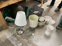 PLANT POTS,LAMPS