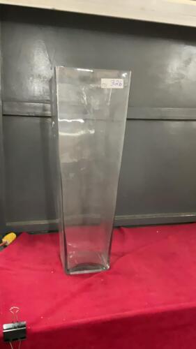 LARGE GLASS VASE
