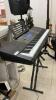 CASIO KEYBOARD ON STAND - 2