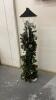 CHRISTMAS WOOD LAMP POST