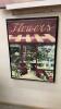 FLOWER SHOP PICTURE ON CANVAS