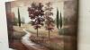 GARDEN PATH OIL PICTURE ON CANVAS - 2