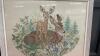 CROSS STITCH PICTURE OF DEER - 2