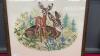 CROSS STITCH PICTURE IN WOOD FRAME - 2