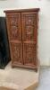 DECORATIVE BOOKCASE W/ DOORS