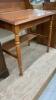 WOODEN DESK W/ CHAIR - 4