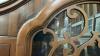 ANTIQUE CHINA CABINET ON CASTORS - 2