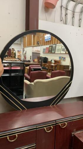 6-DDRAWER, DOUBLE DOOR DRESSER W/ MIRROR & NIGHTSTAND