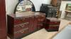 6-DDRAWER, DOUBLE DOOR DRESSER W/ MIRROR & NIGHTSTAND - 2