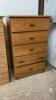 5-DRAWER DRESSER