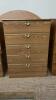 5-DRAWER DRESSER