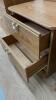 DOUBLE HEADBOARD AND (2) END TABLES - 4