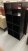 8-CUBBY BLACK SHELF