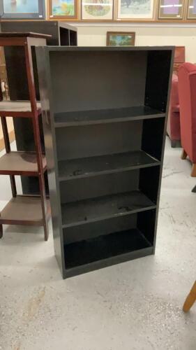 BLACK BOOKSHELF